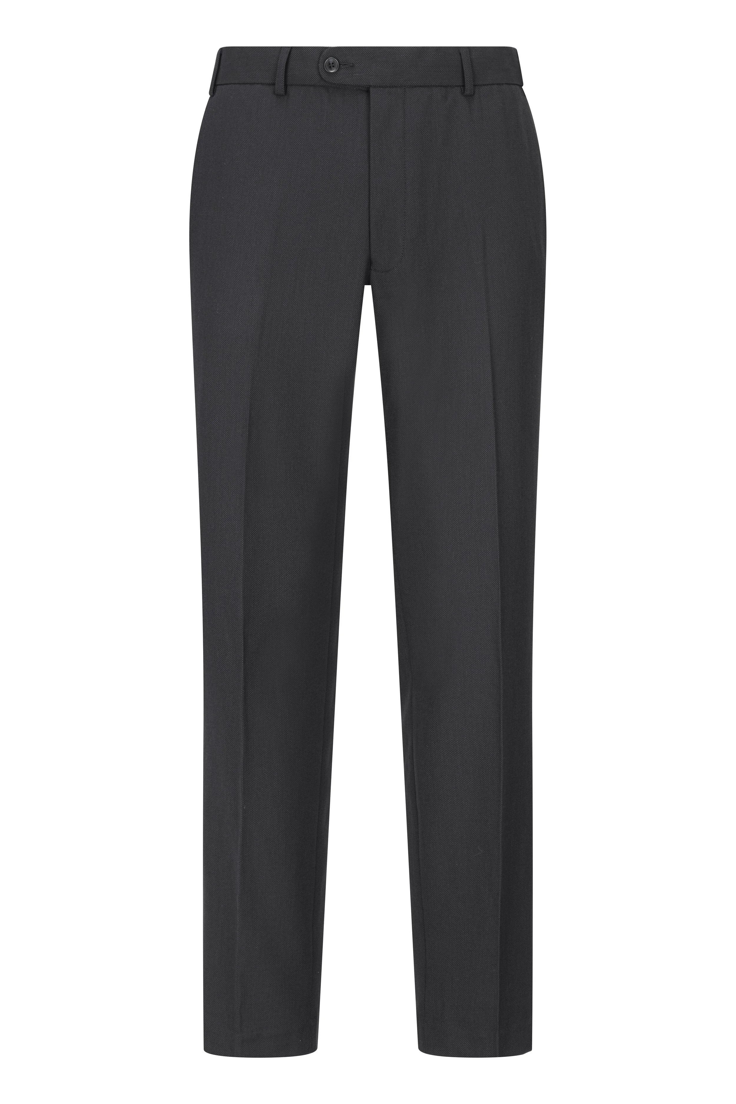 【PORTERNA】Wagner brushed trousers Collection,+Envee,+Grey+Dot,+